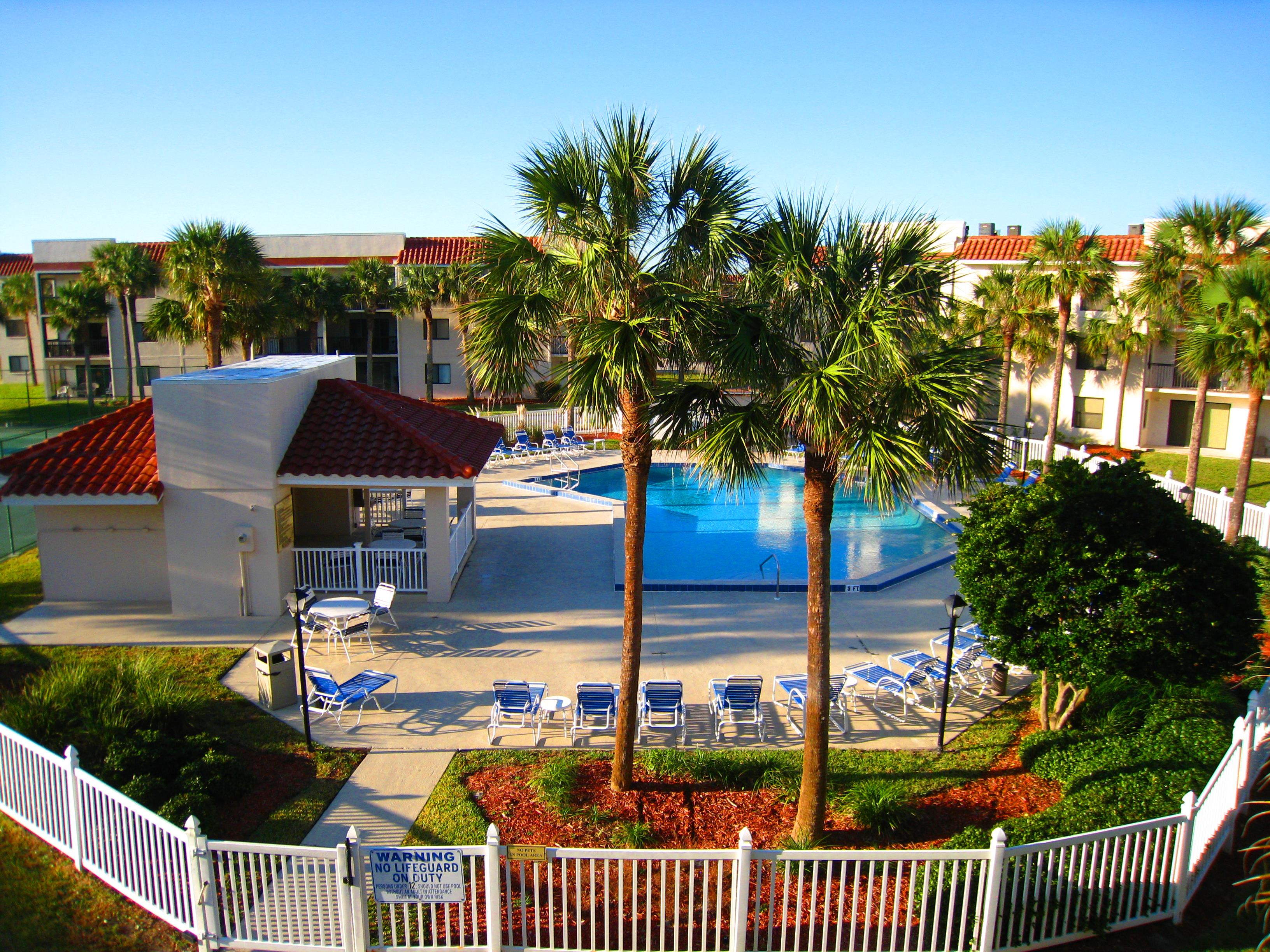 Pool View from J32 Ocean Village Club